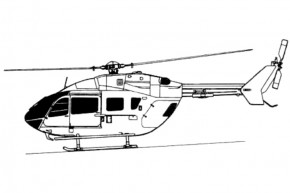Eurocopter EC145 unlackiert - 600 Scale
