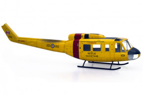 UH-1D Huey - Rescue Sauvetage- gealtert - 500 Scale