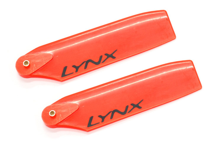 Protos 500 - Lynx Plastic Tail Blade 72 mm - orange