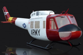 UH-1D Huey - ARMY Rescue - 450 Scale