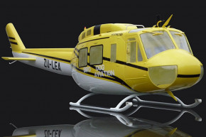 UH-1D Huey - B – D – Aviation (gelb/weiß) - 450 Scale