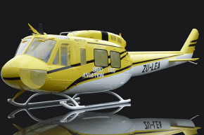 UH-1D Huey - B – D – Aviation (gelb/weiß) - 450 Scale