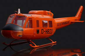 UH-1D Huey - Katastrophenschutz - 450 Scale